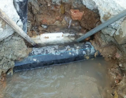 武川测漏水之水管漏水